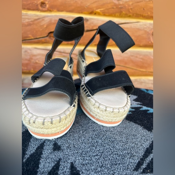 Dolce Vita espadrille double strap platform sandal 7.5 - Picture 3 of 4